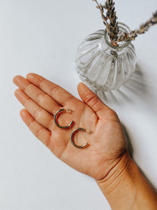 18K Gold Fill Hoop