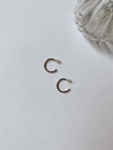 18K Gold Fill Hoop